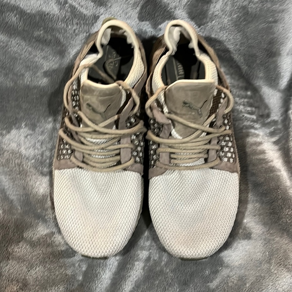 Puma Tsugi Netfit Ignite Mens Sz 10 #366340-01 Olive